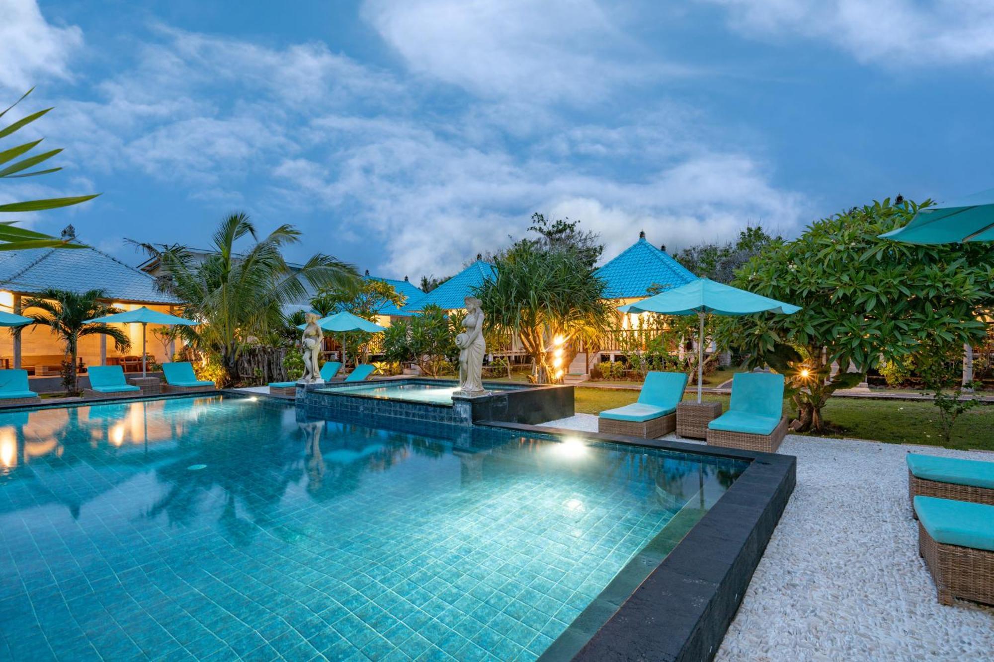 The Cubang Hut'S Lembongan Hotell Exteriör bild