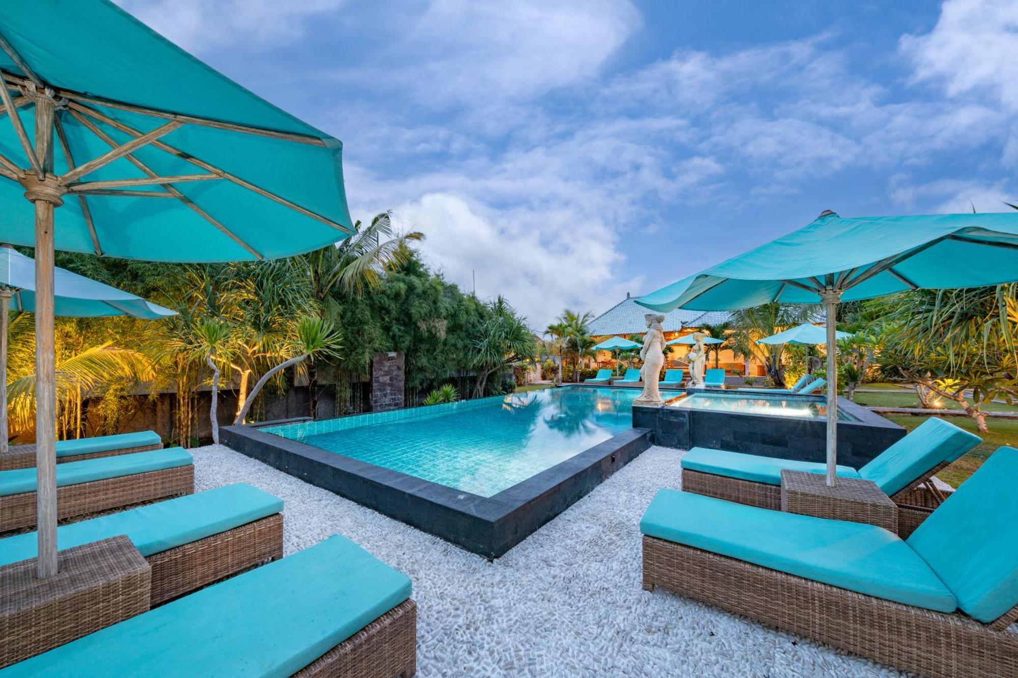 The Cubang Hut'S Lembongan Hotell Exteriör bild