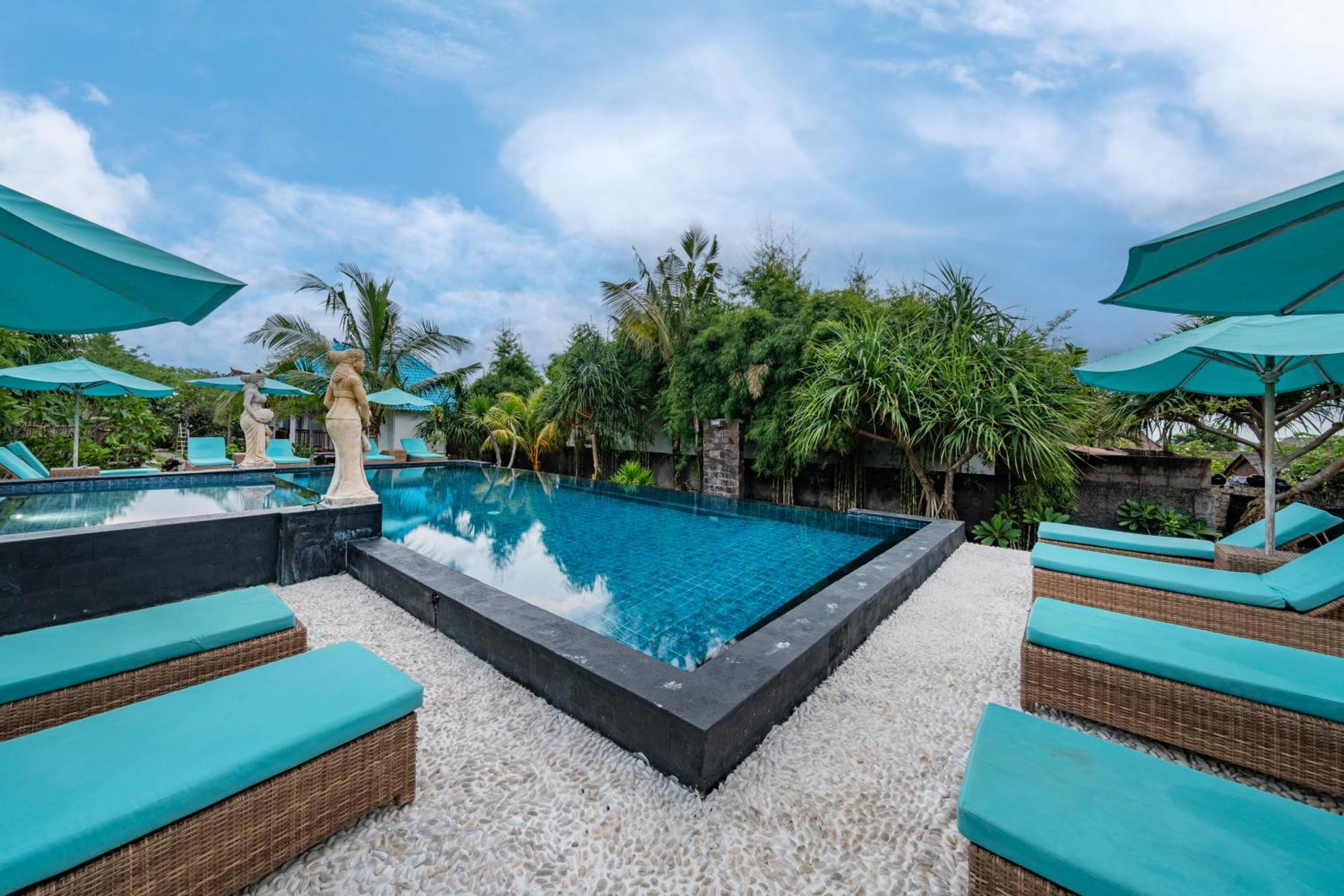 The Cubang Hut'S Lembongan Hotell Exteriör bild