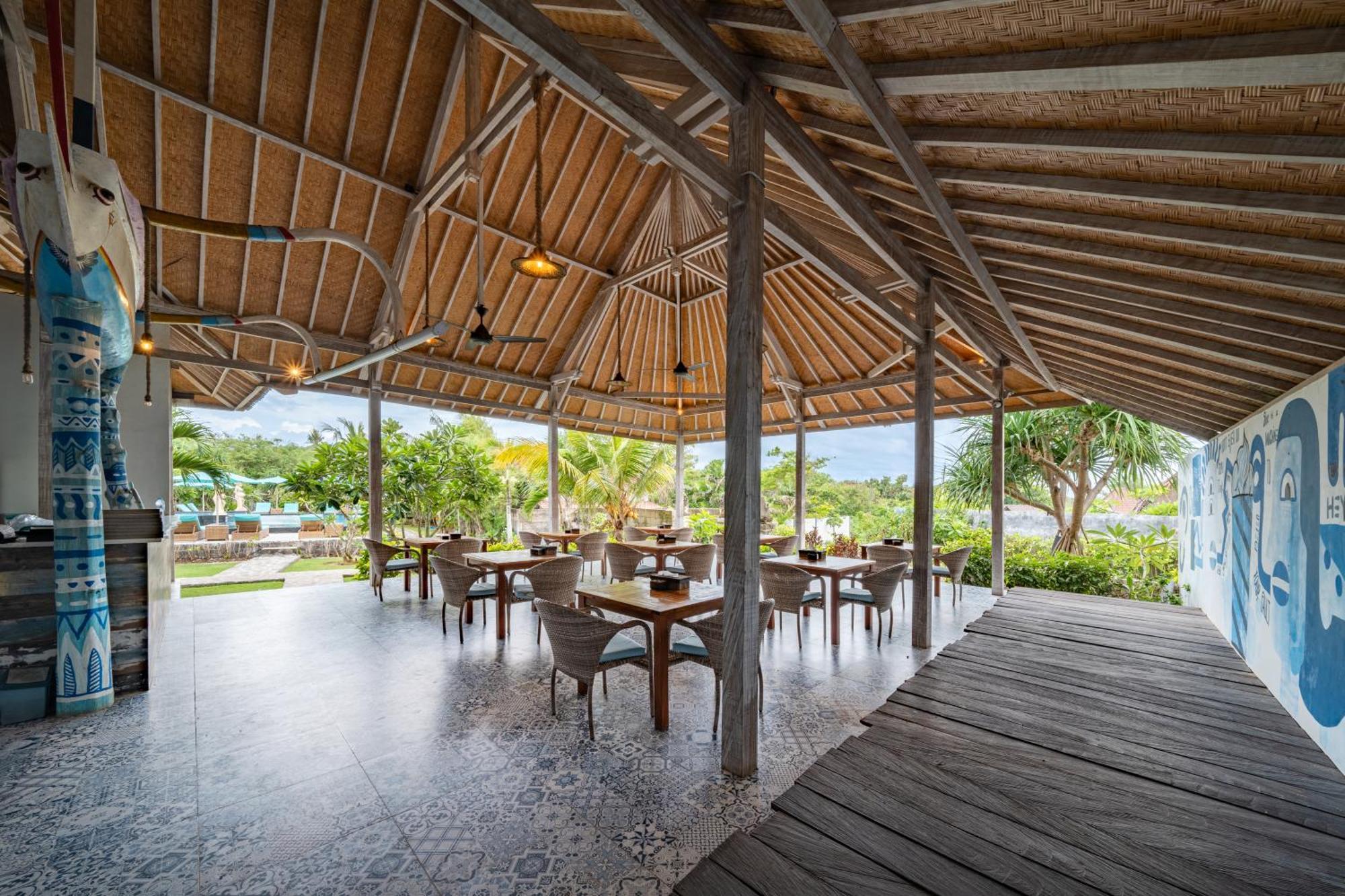 The Cubang Hut'S Lembongan Hotell Exteriör bild