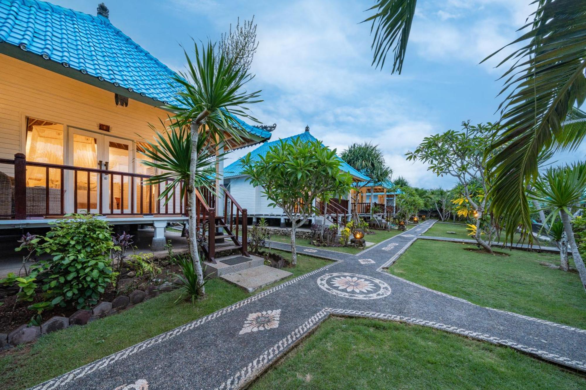 The Cubang Hut'S Lembongan Hotell Exteriör bild