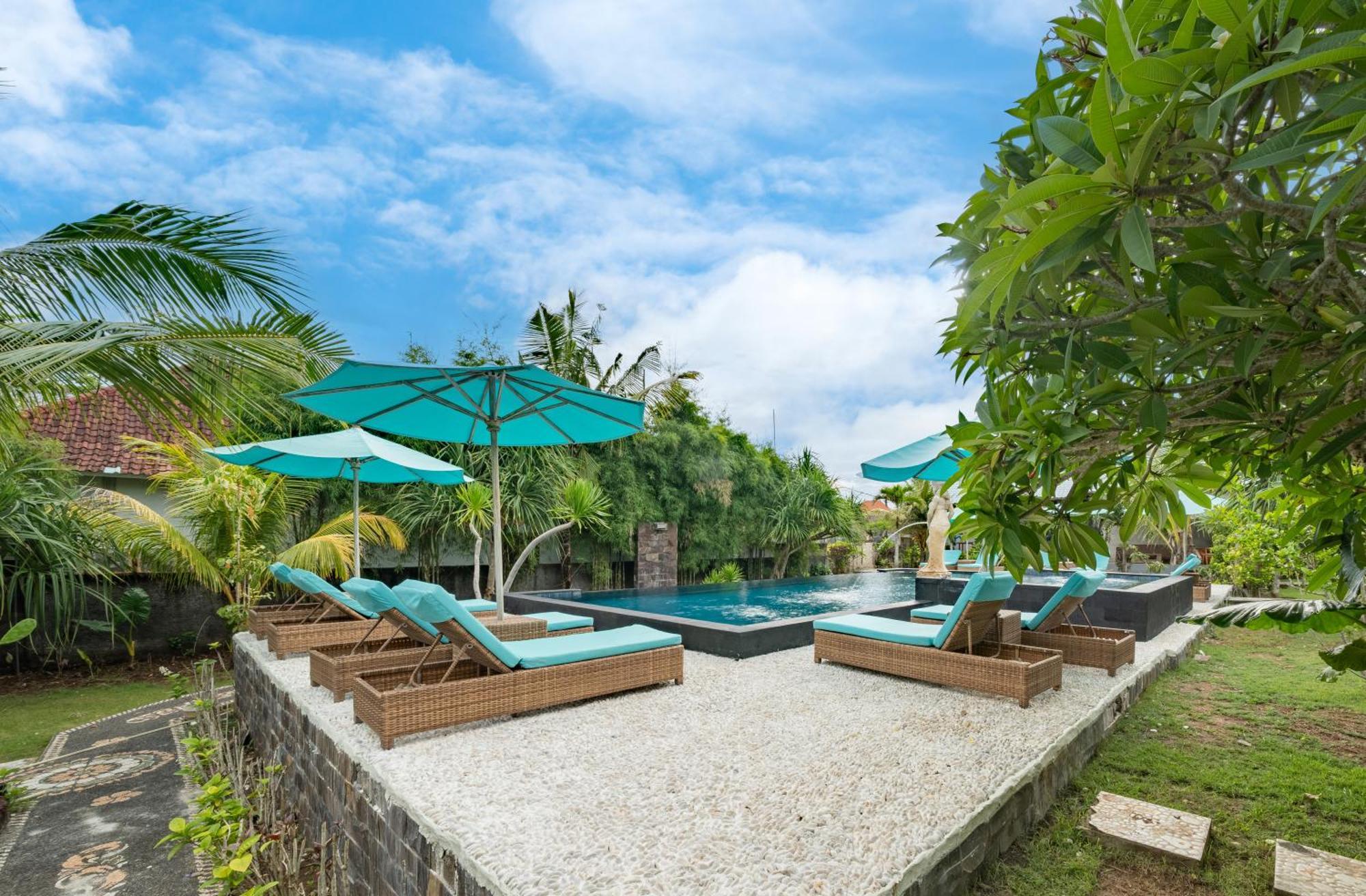 The Cubang Hut'S Lembongan Hotell Exteriör bild