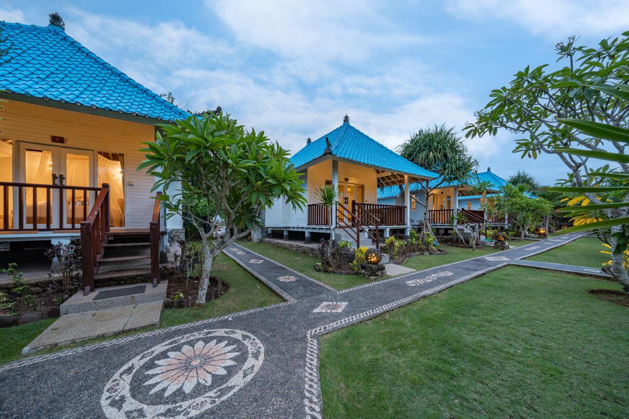 The Cubang Hut'S Lembongan Hotell Exteriör bild