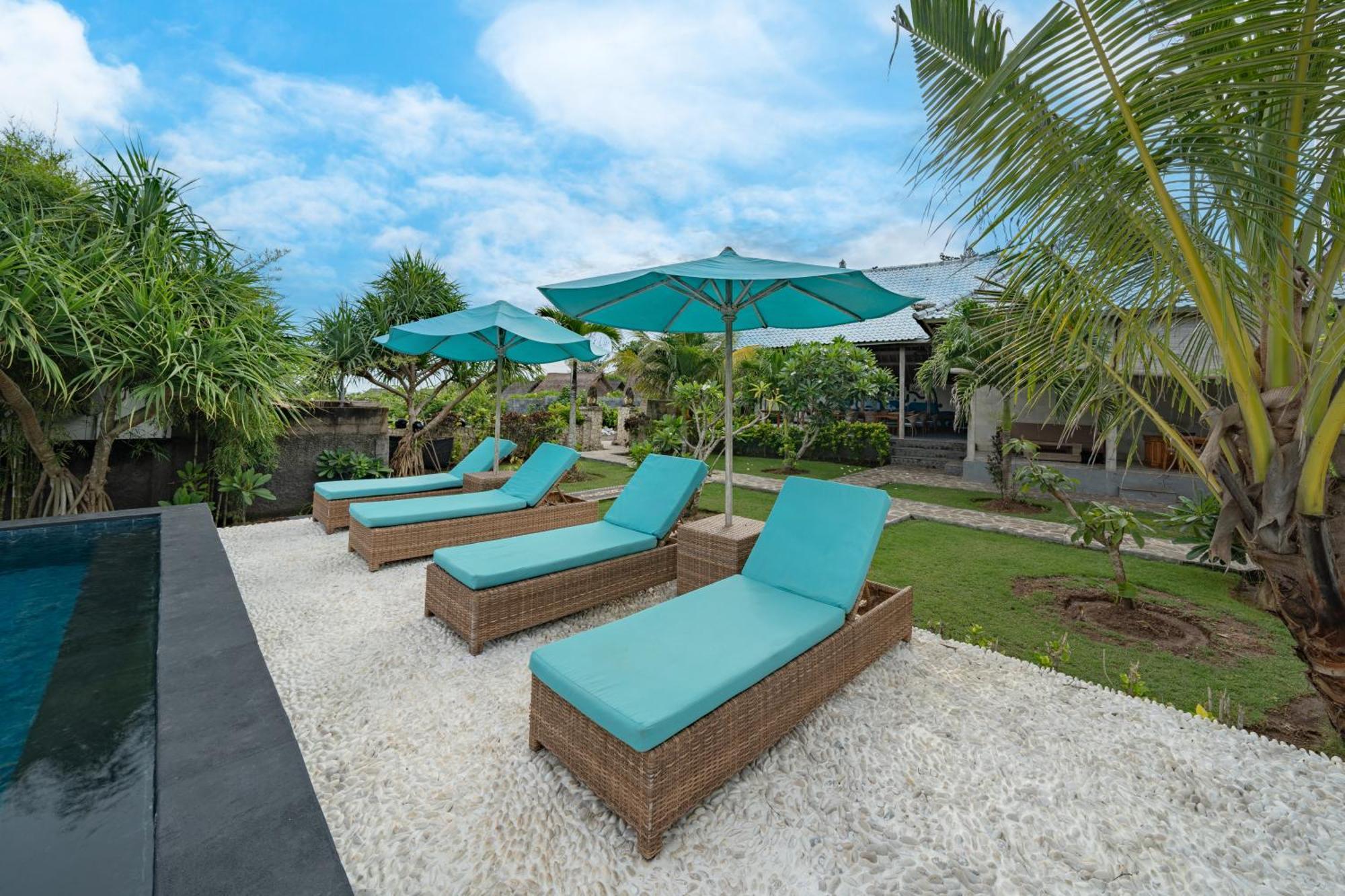 The Cubang Hut'S Lembongan Hotell Exteriör bild