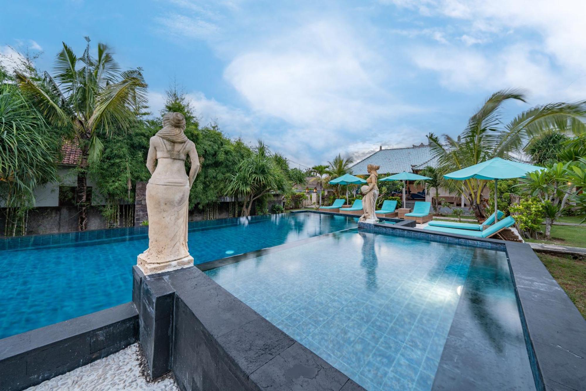 The Cubang Hut'S Lembongan Hotell Exteriör bild