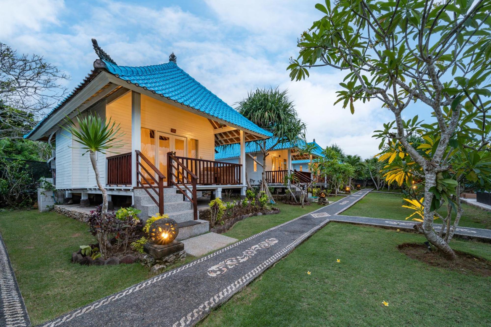 The Cubang Hut'S Lembongan Hotell Exteriör bild