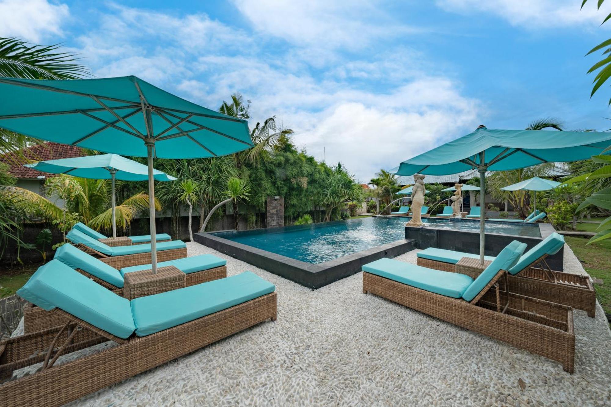 The Cubang Hut'S Lembongan Hotell Exteriör bild